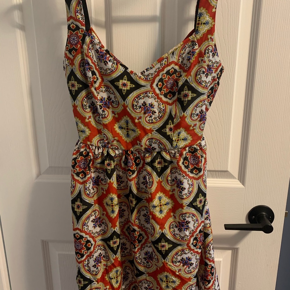 Beautiful tie-back boho dress